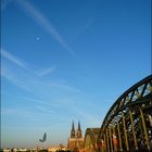 Vogel Mond und Dom