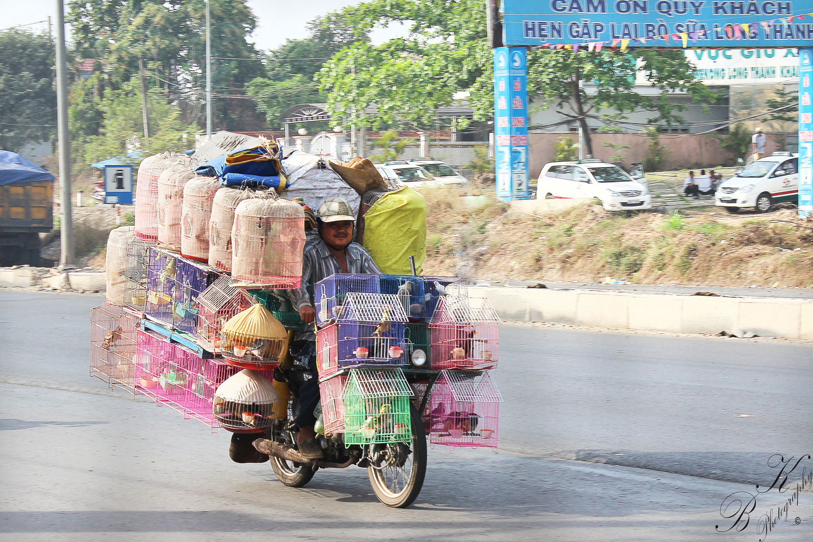 Vogelhändler in HoChiMinhCity