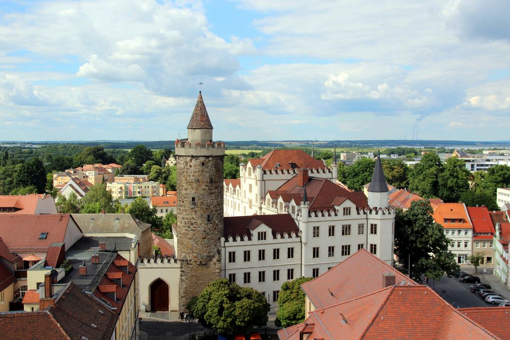 Vogelperspektive in Bautzen