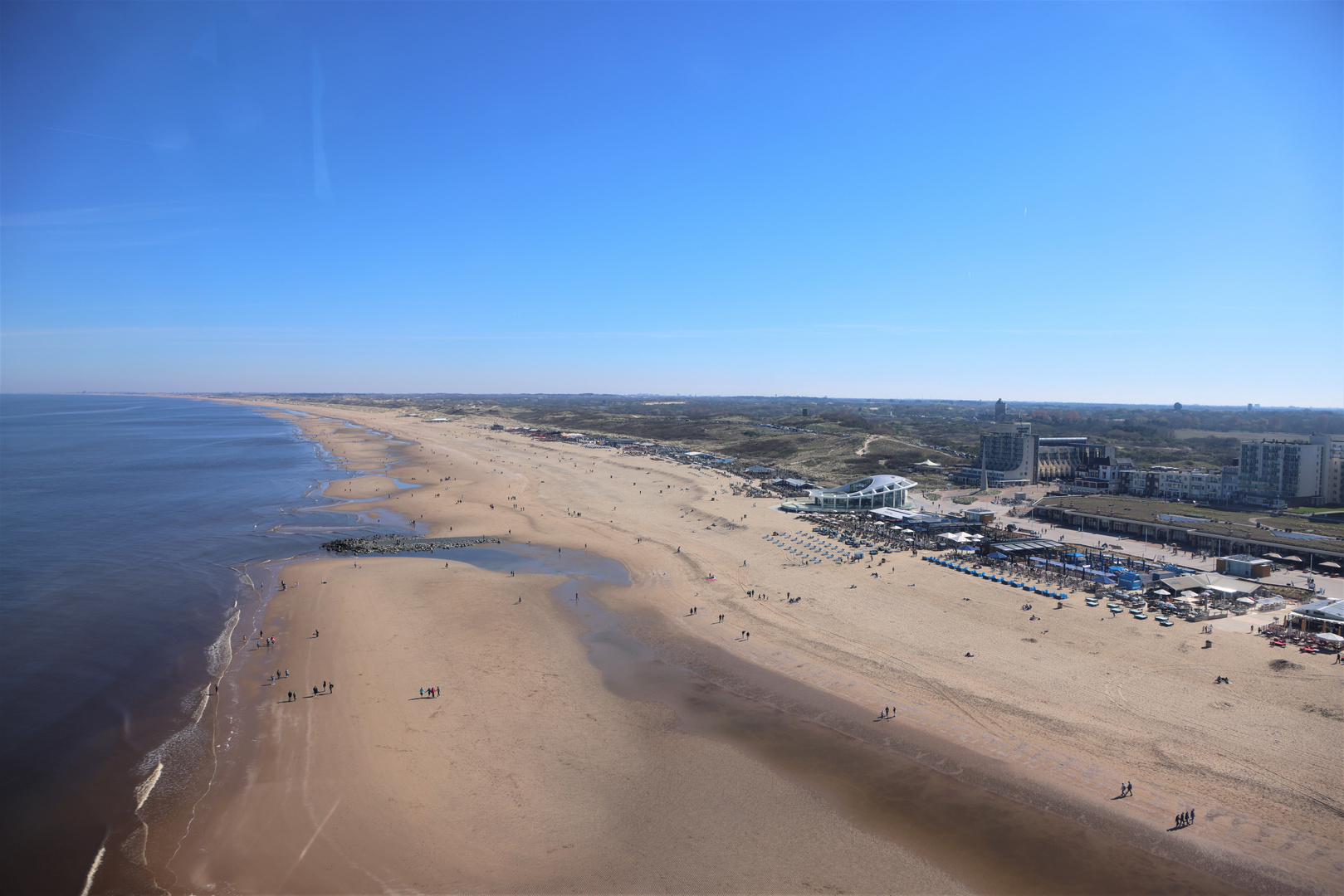 Vogelperspektive Nordsee Den Haag