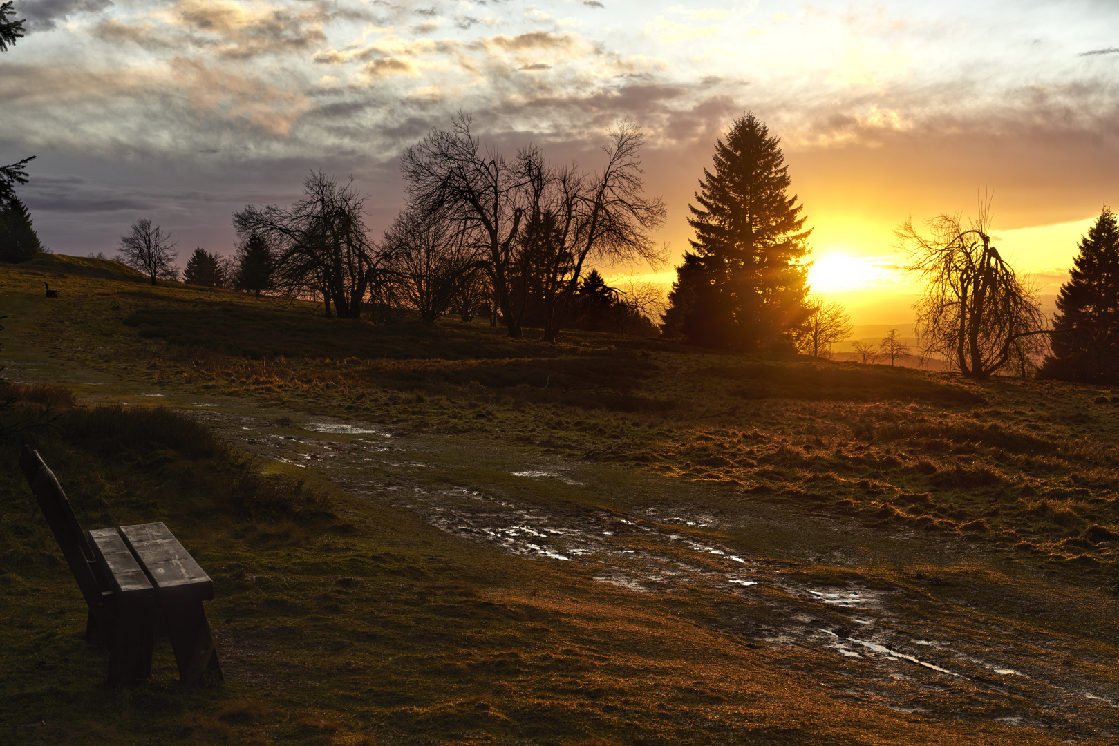 °Vogelsberger Sonnenuntergang°