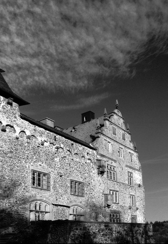 Vogelsbergkreis: Schloß Eisenbach bei Lauterbach