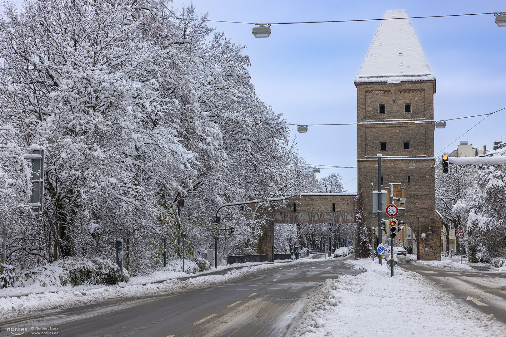 Vogeltor im Winter