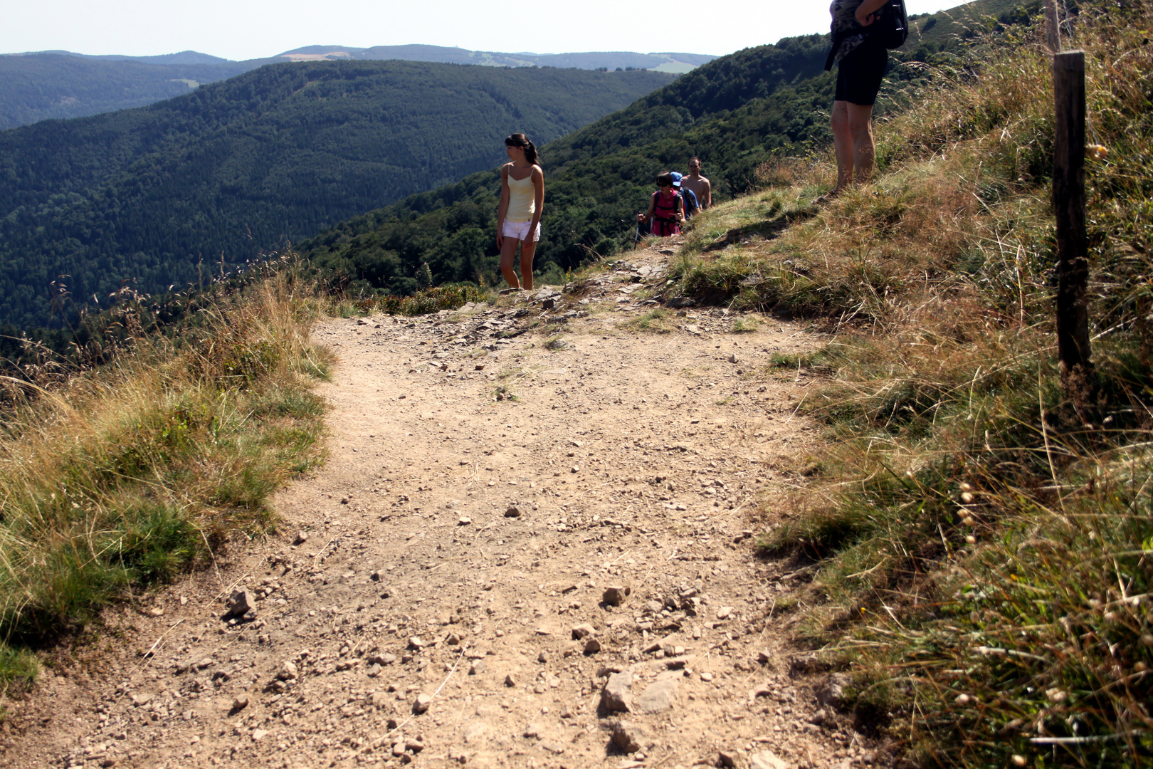 Vogesen, Centre Intiation Nature Rothenbach, Fernsicht, Wanderwege