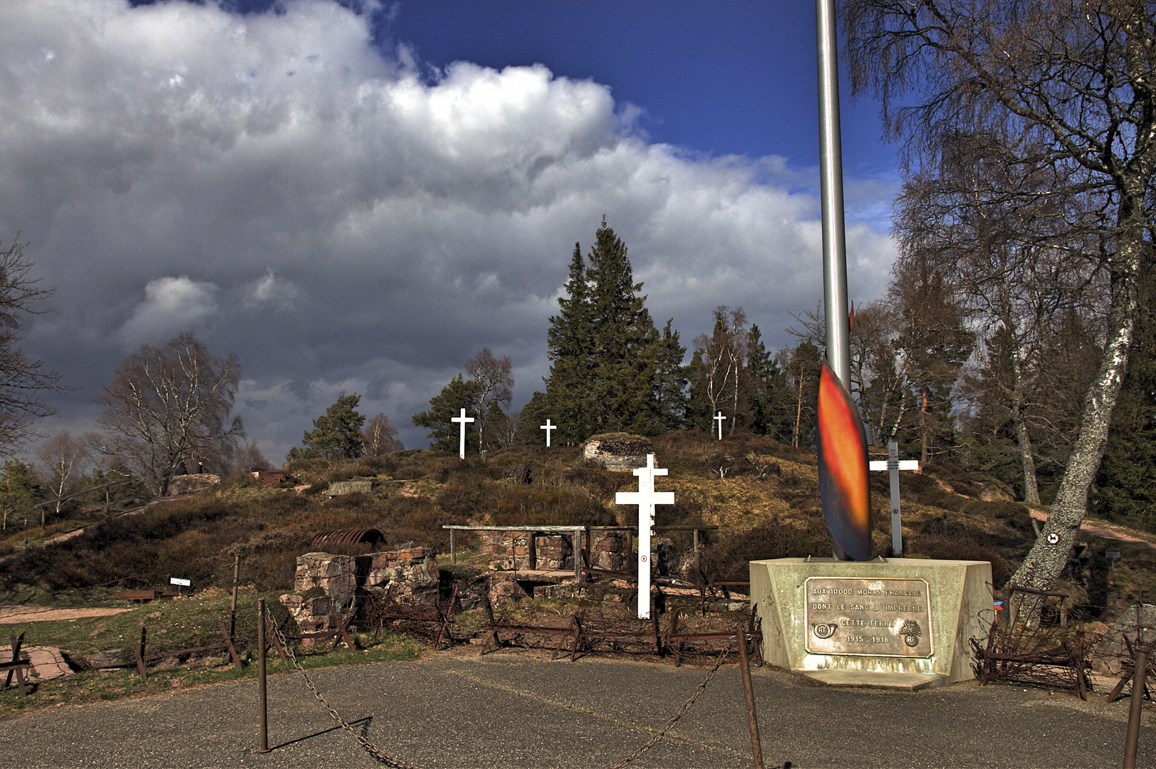 Vogesen Gedenkstätte Le Memorial Du Linge 1915