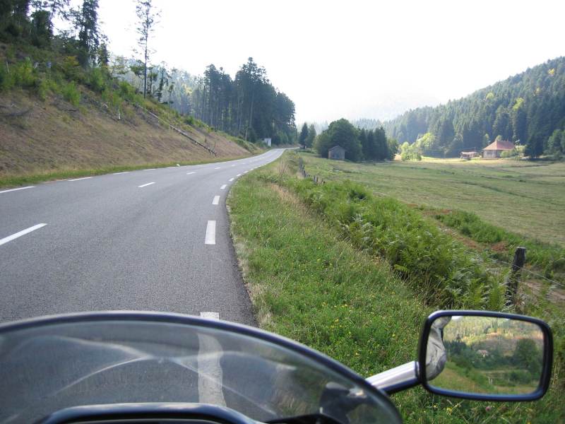 Vogesen Richtung Col Du Donon