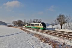 Vogtlandbahn unterwegs nach Plauen
