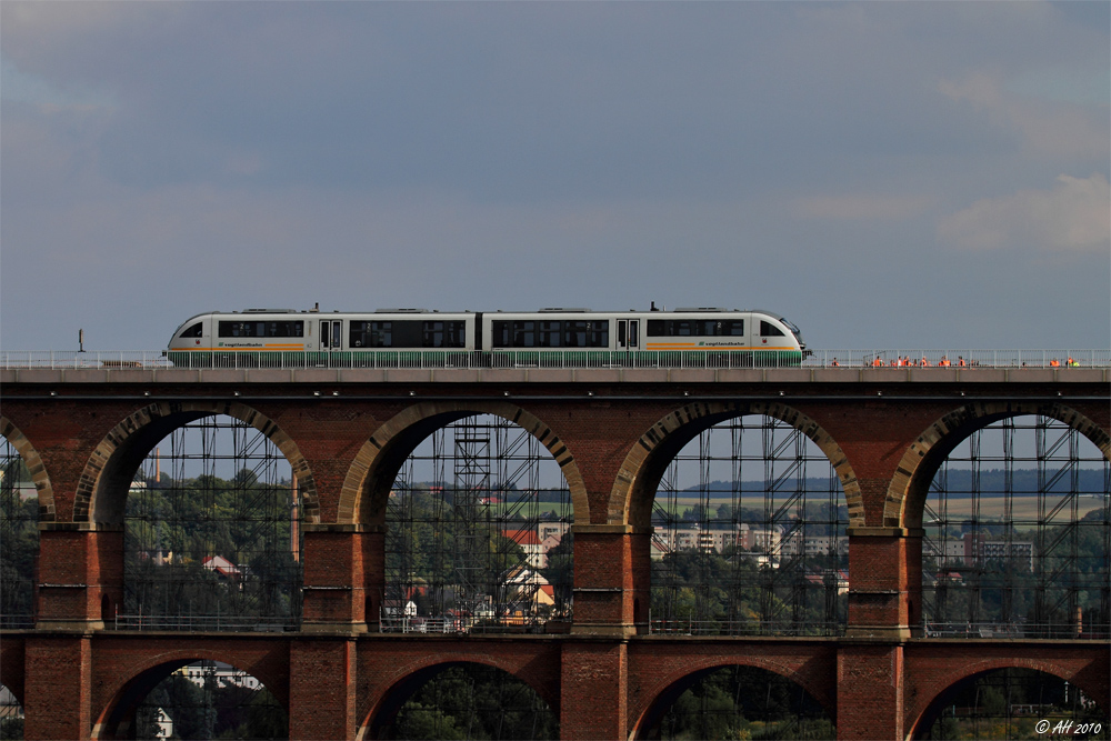 Vogtlandbahn & Wandergruppe