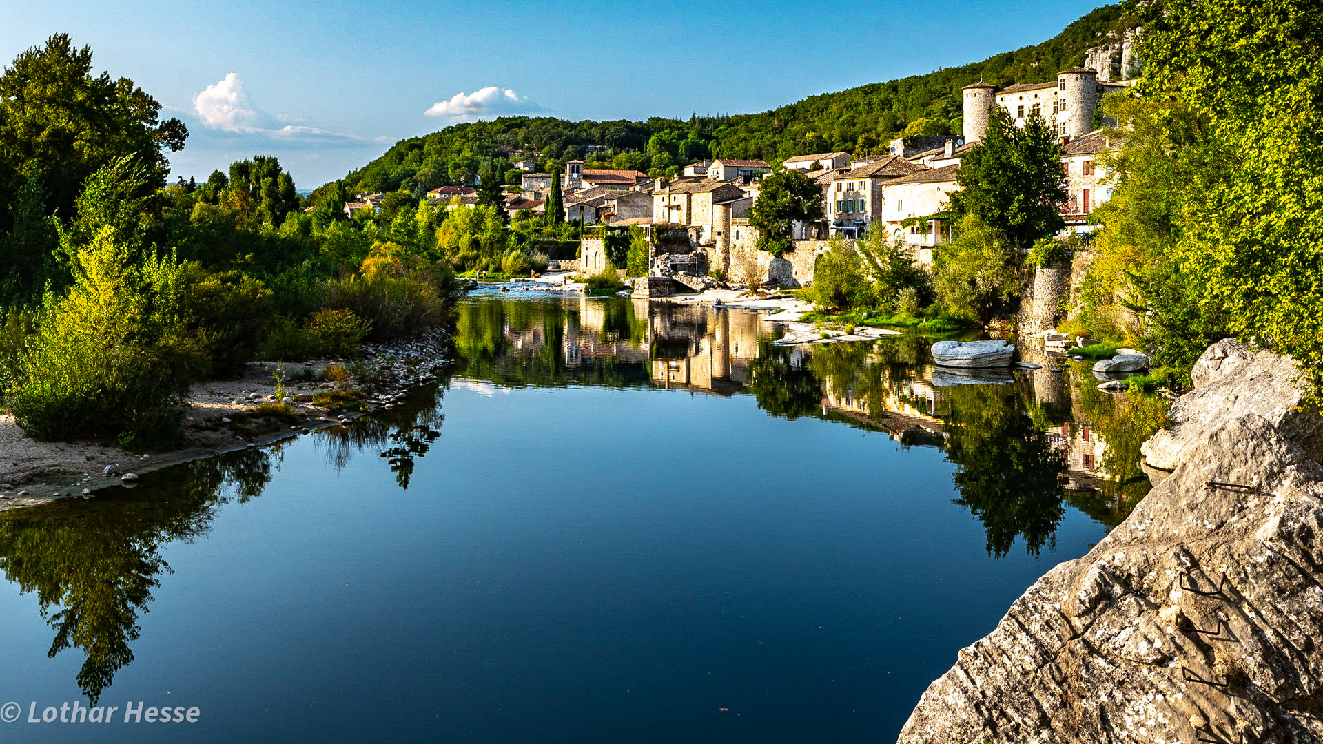 Vogüé in derArdèche/Frankreich