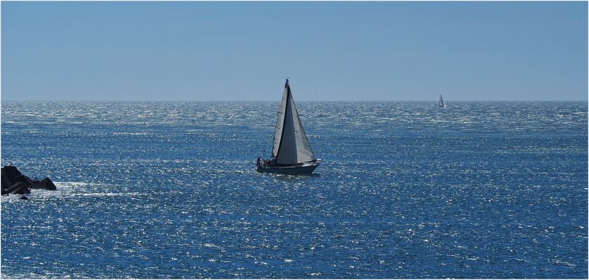 Voguer dans le bleu… !