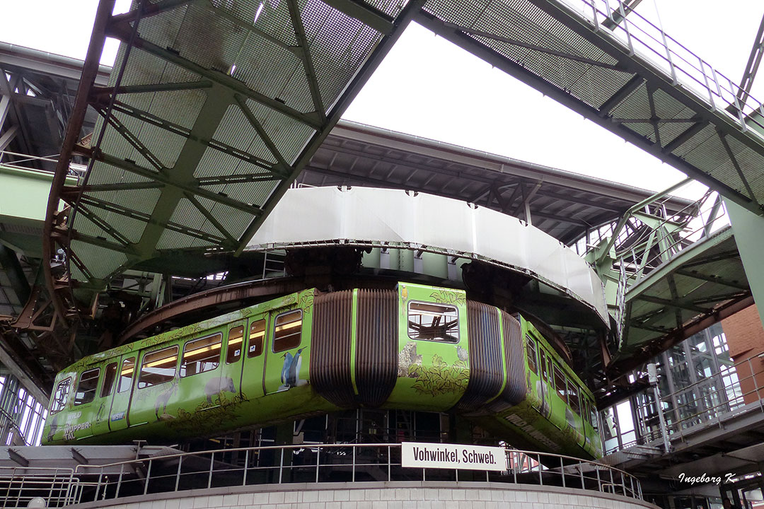 Vohwinkel Schwebebahn Wendekreis