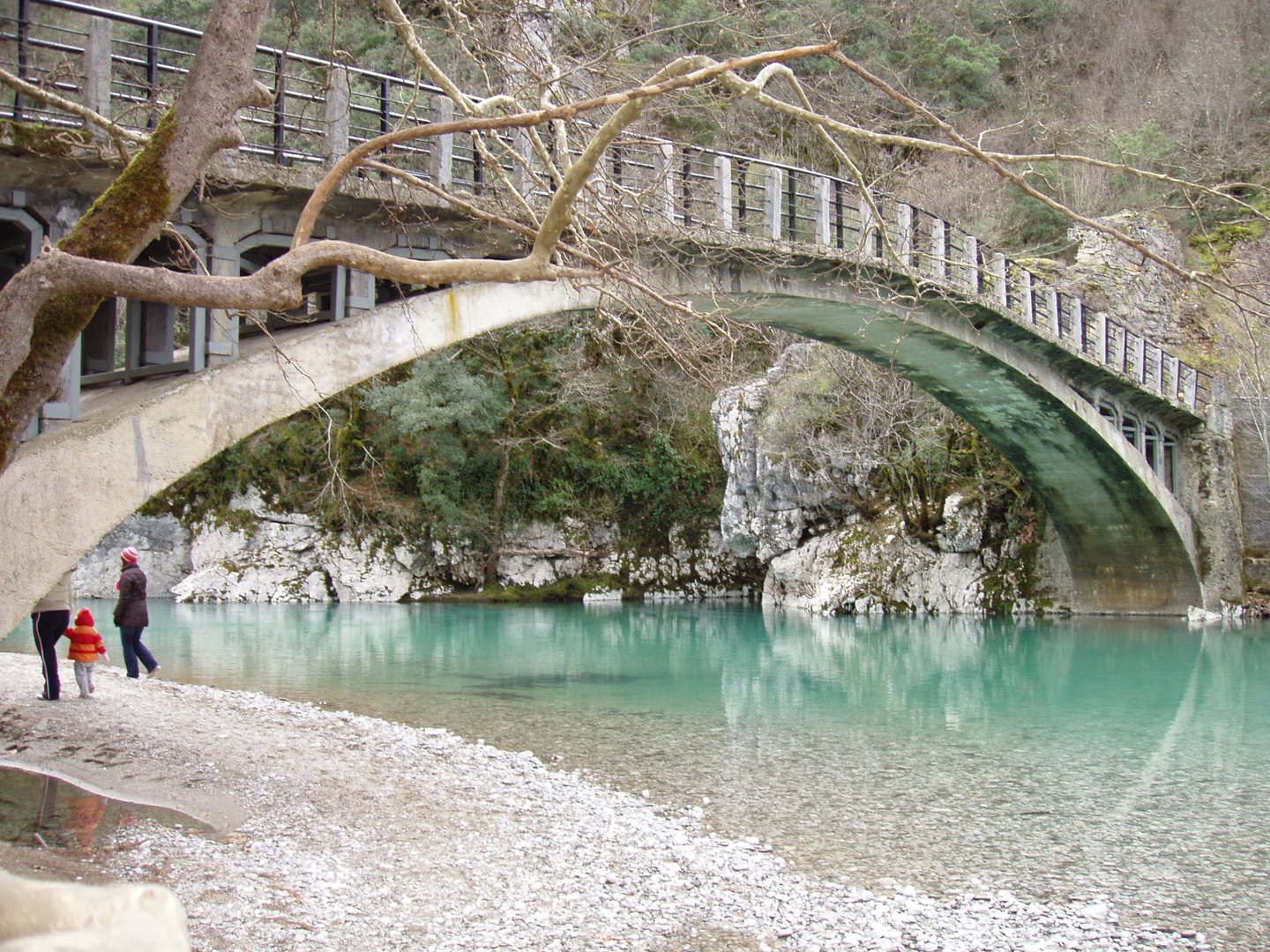 Voidomatis River, Aristi's Bridge, Hepirus District, Greece