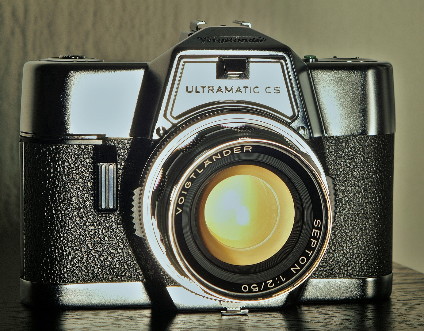 Voigtländer-Ultramatic CS  /  Komplett mit Septon 2/50 Objektiv / Glamour Glass