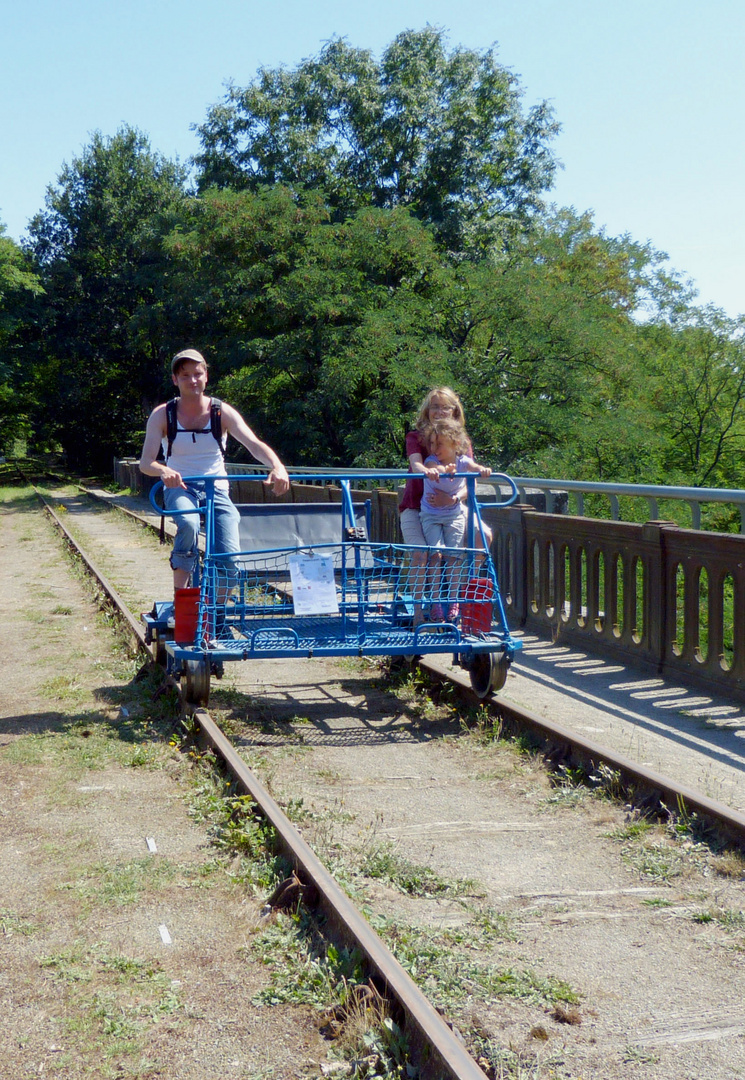 Voilà de quoi mener un train d'enfer...