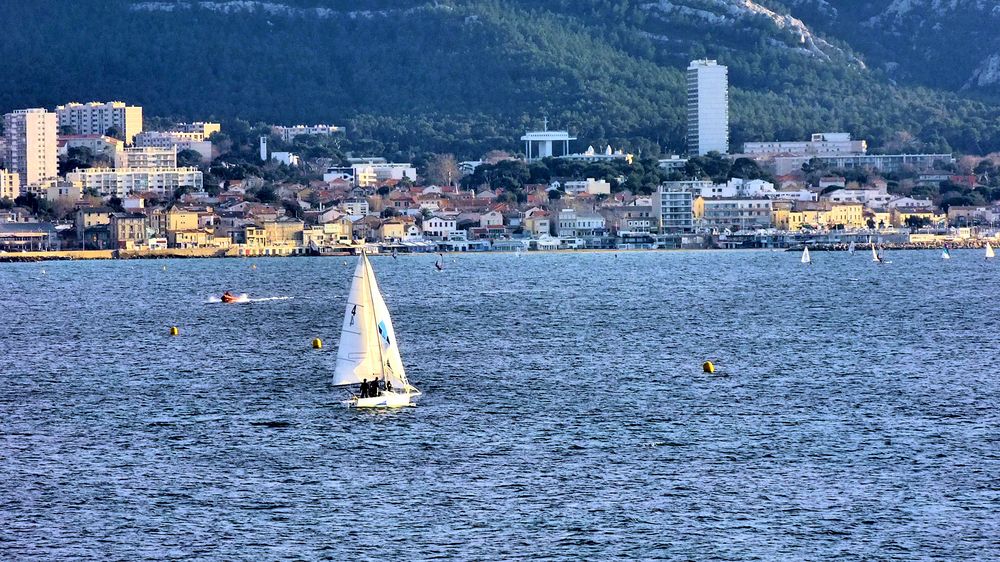 Voile au couchant