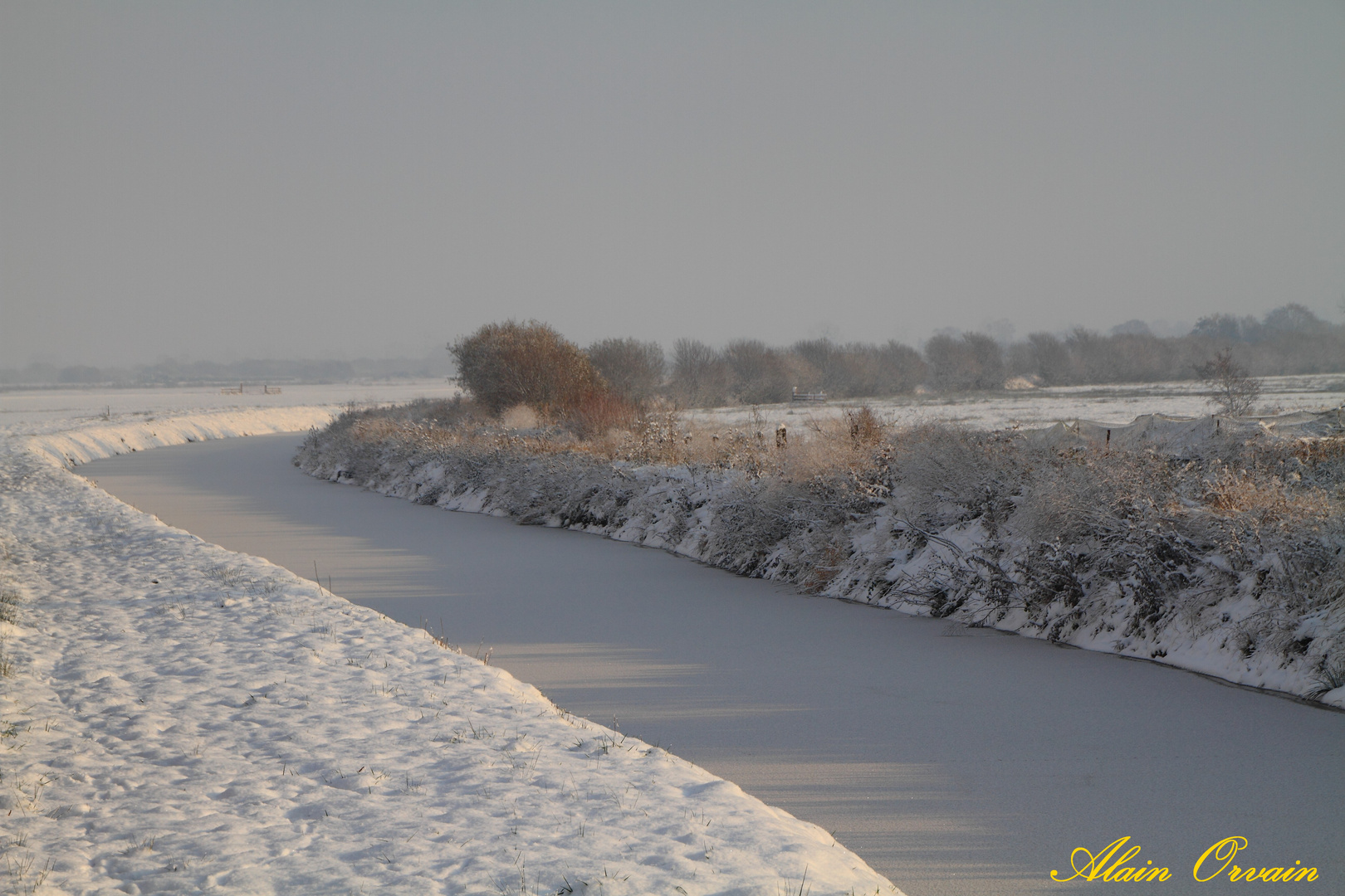 Voile sur les marais