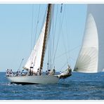 Voiles d'Antibes: Moonbeam IV mit Spi