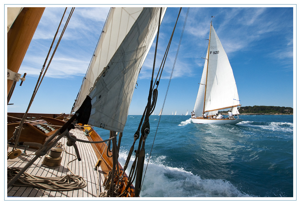 Voiles d'Antibes: Segelklassiker quer