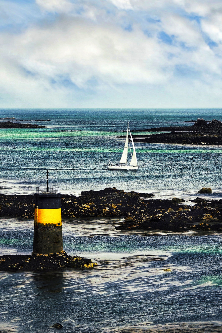 Voilier à Roscoff