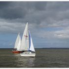 voilier en baie de Somme