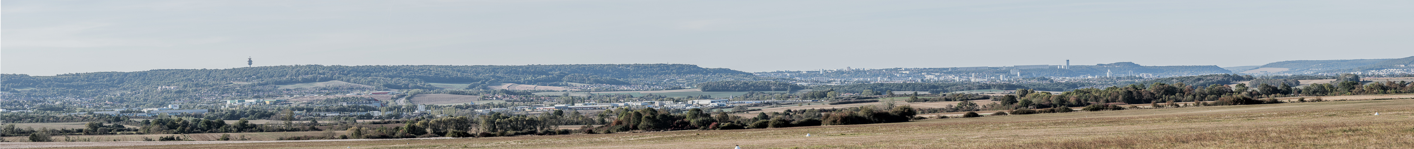 Voir Nancy depuis la campagne