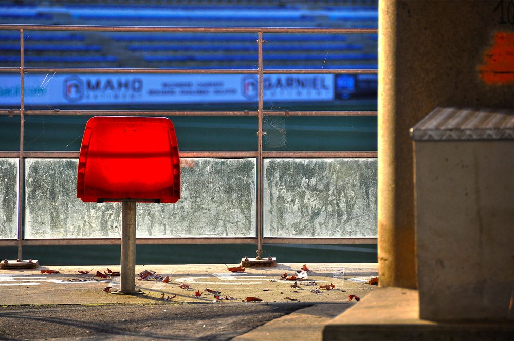 Voir rouge au stade