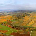 Voiteur et les vignes depuis  Château Chalon.