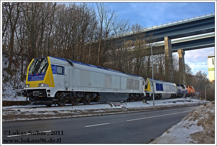 Voith Lokzug in Kiel-Wik...