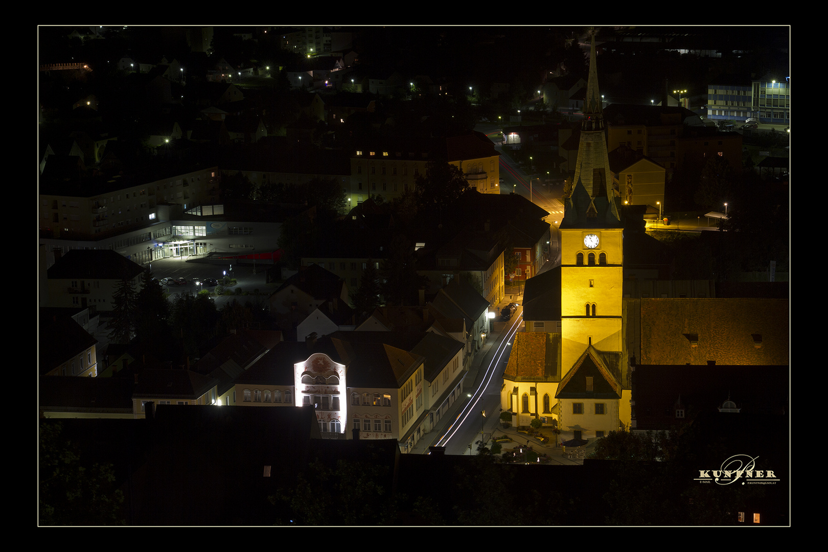 Voitsberg bei Nacht