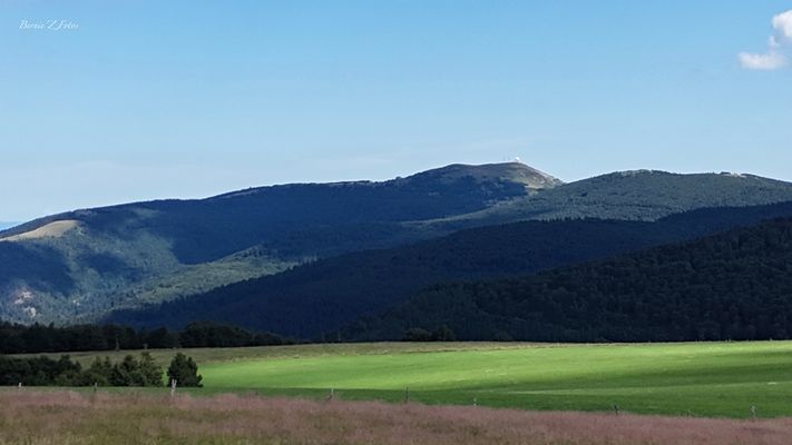 Vol au dessus des crêtes Vosgiennes