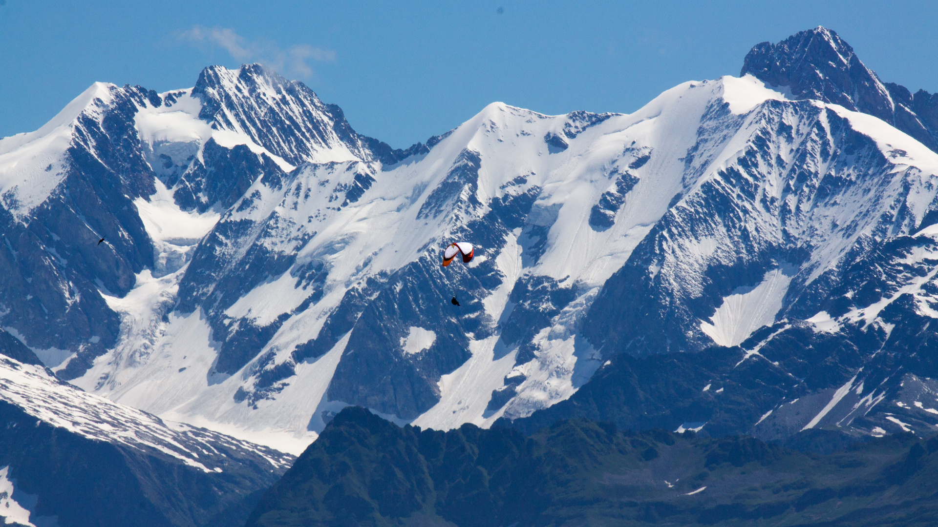Vol autour du Mont Blanc