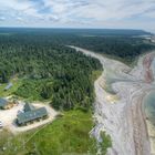 Vol de drone à Chicotte la Mer, Anticosti