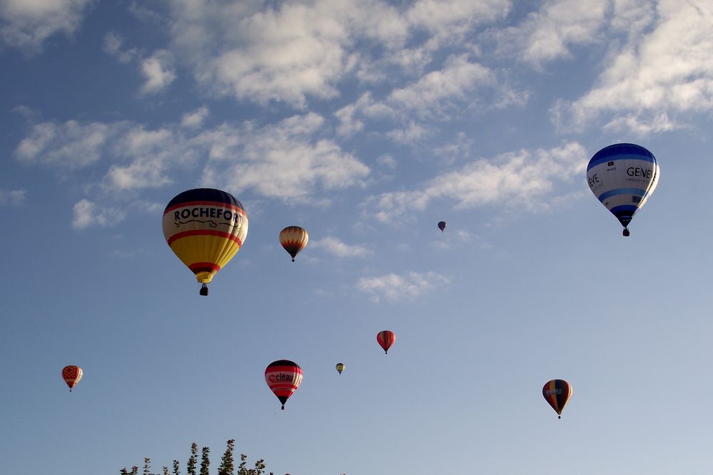 VOL DE MONTGOLFIERES