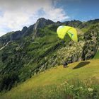 Vol de parapente au sommet de Brevent (Chamonix)