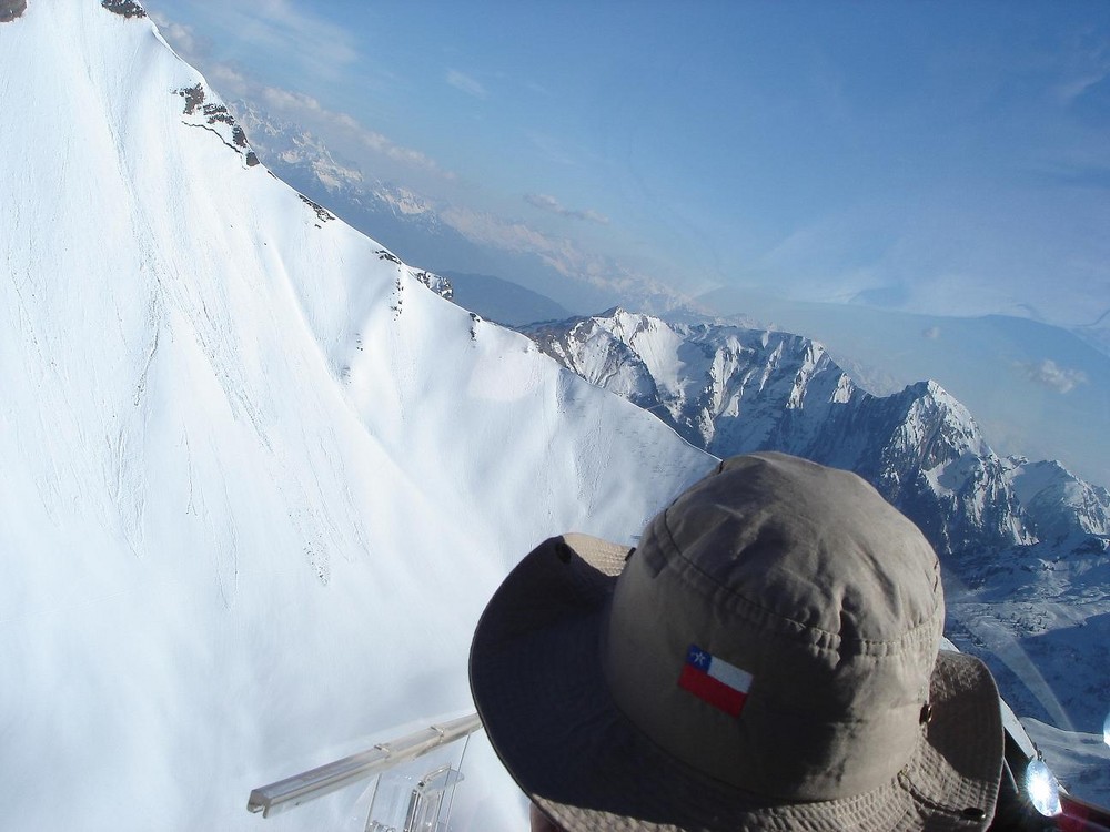 vol en planeur sur les Alpes