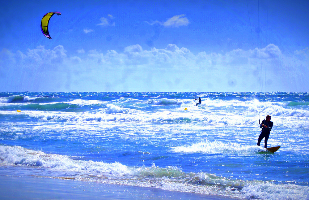 Volando sobre olas...