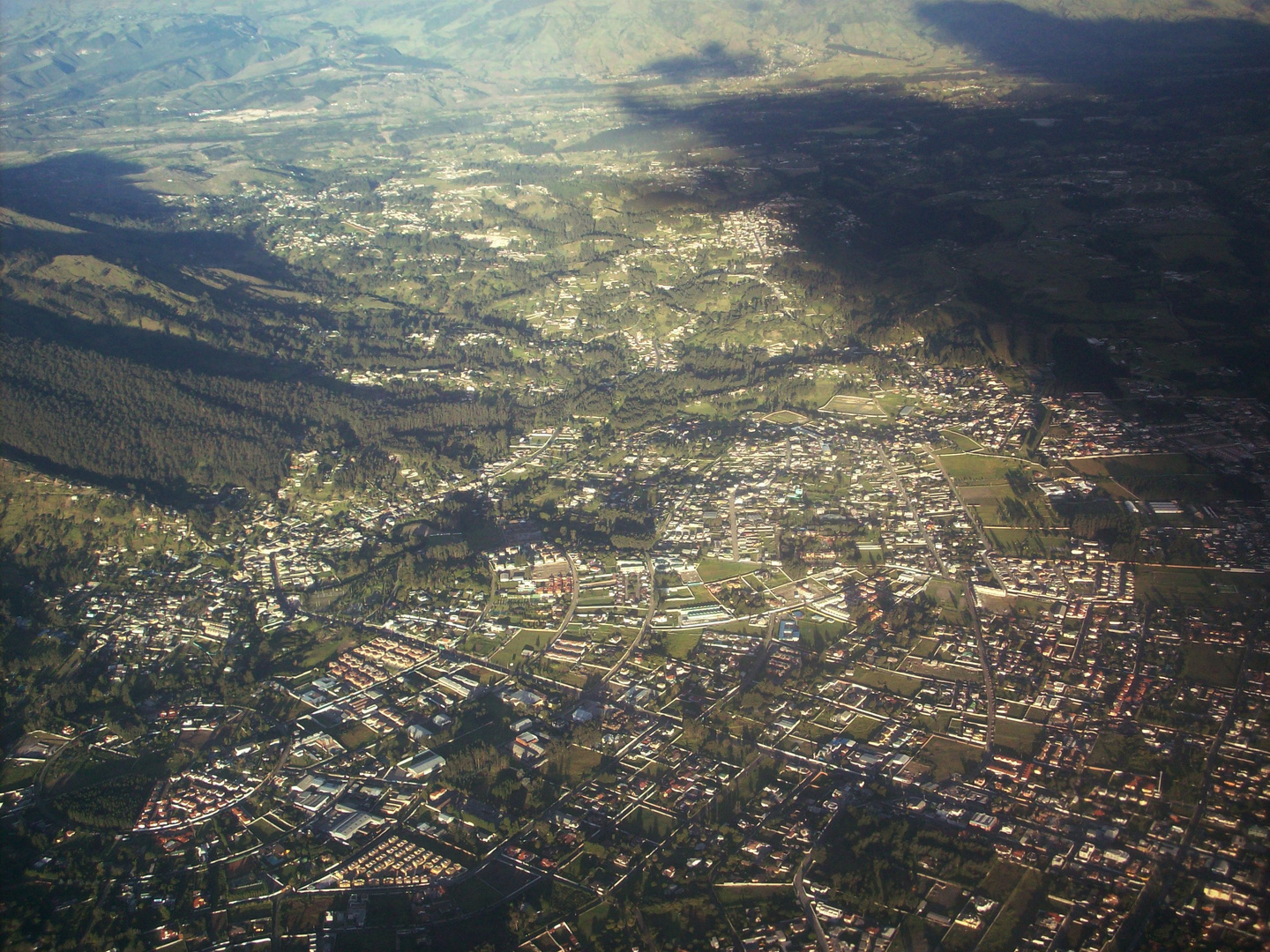 Volando sobre Quito