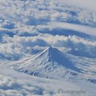 Volcan desde el aire