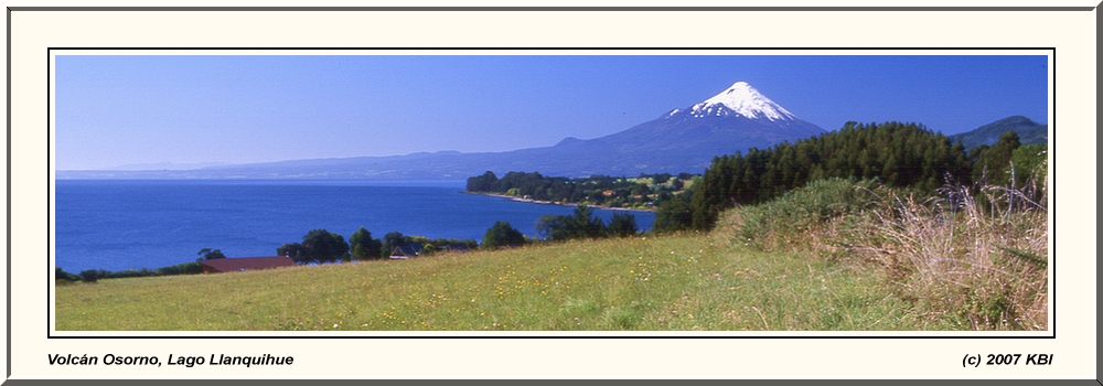 Volcán Osorno, Lago Llanquihue