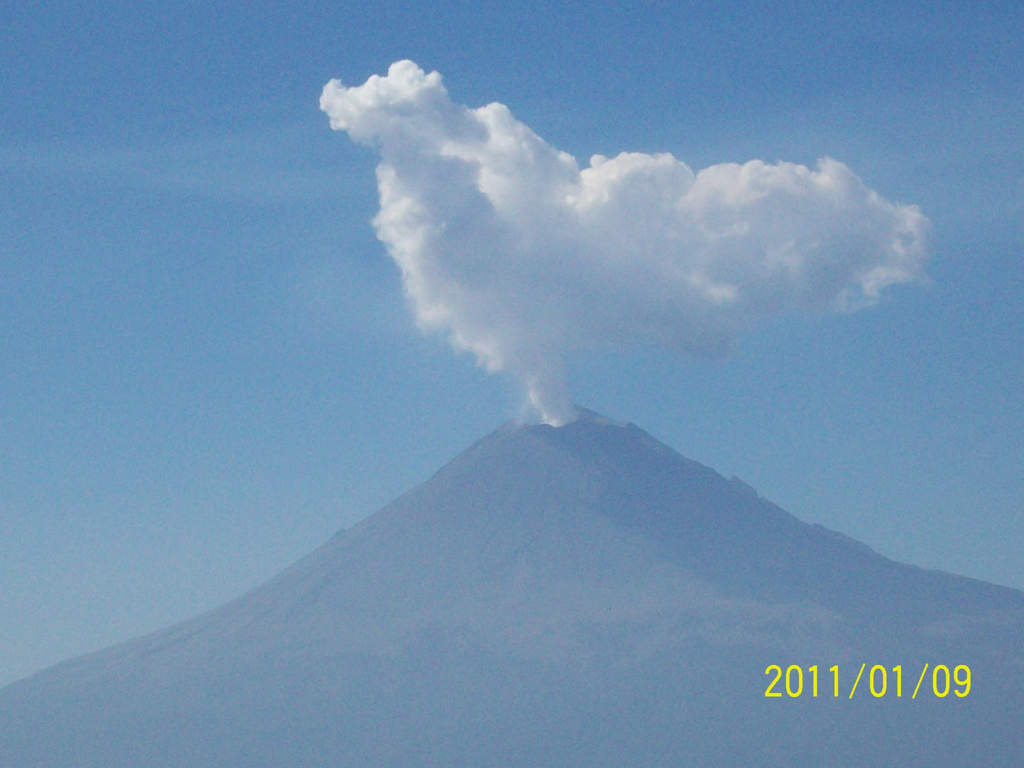 Volcan Popocateptl en Mexico