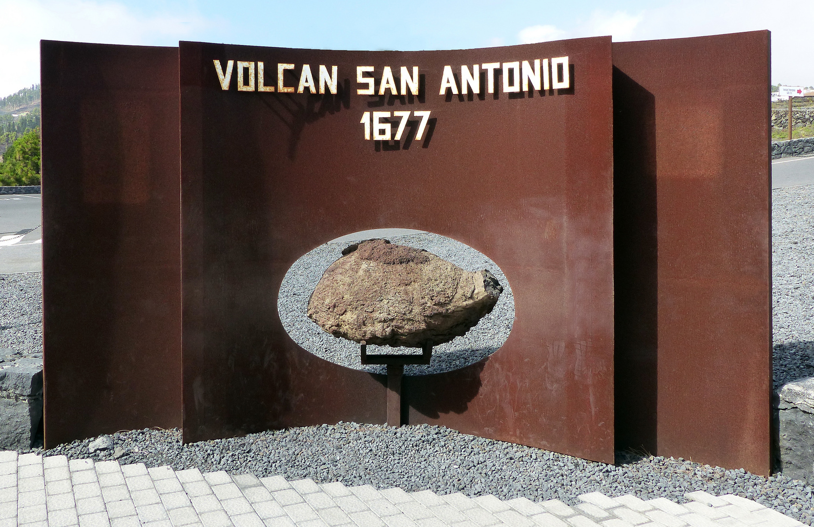 VOLCAN SAN ANTONIO - 1677