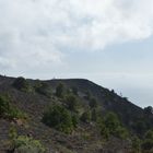 Volcan San Antonio mit Wanderern auf dem Gratweg... 