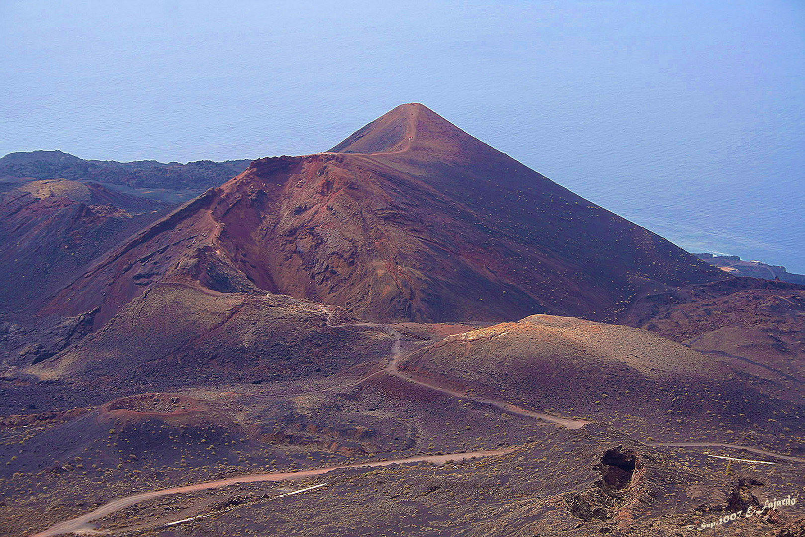 Volcan Teneguia 01. Isla de La Palma