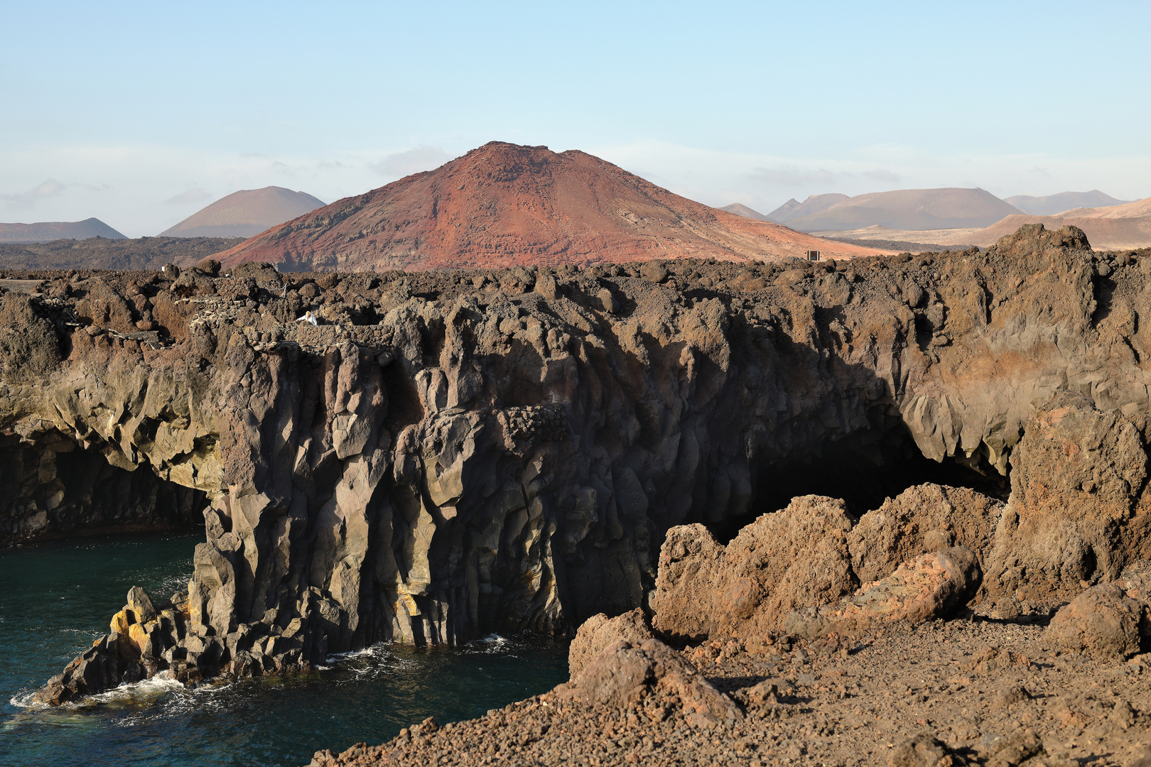 Volcanic coast