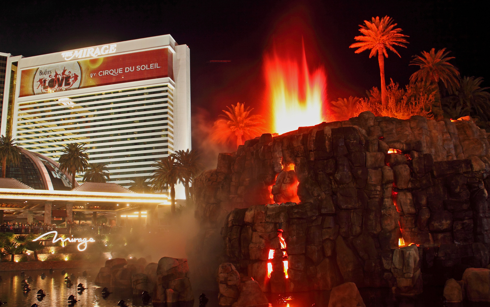 Volcanic Eruption in Las Vegas