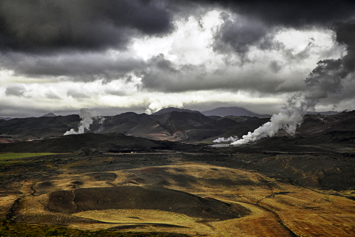 Volcanic landscape, Iceland