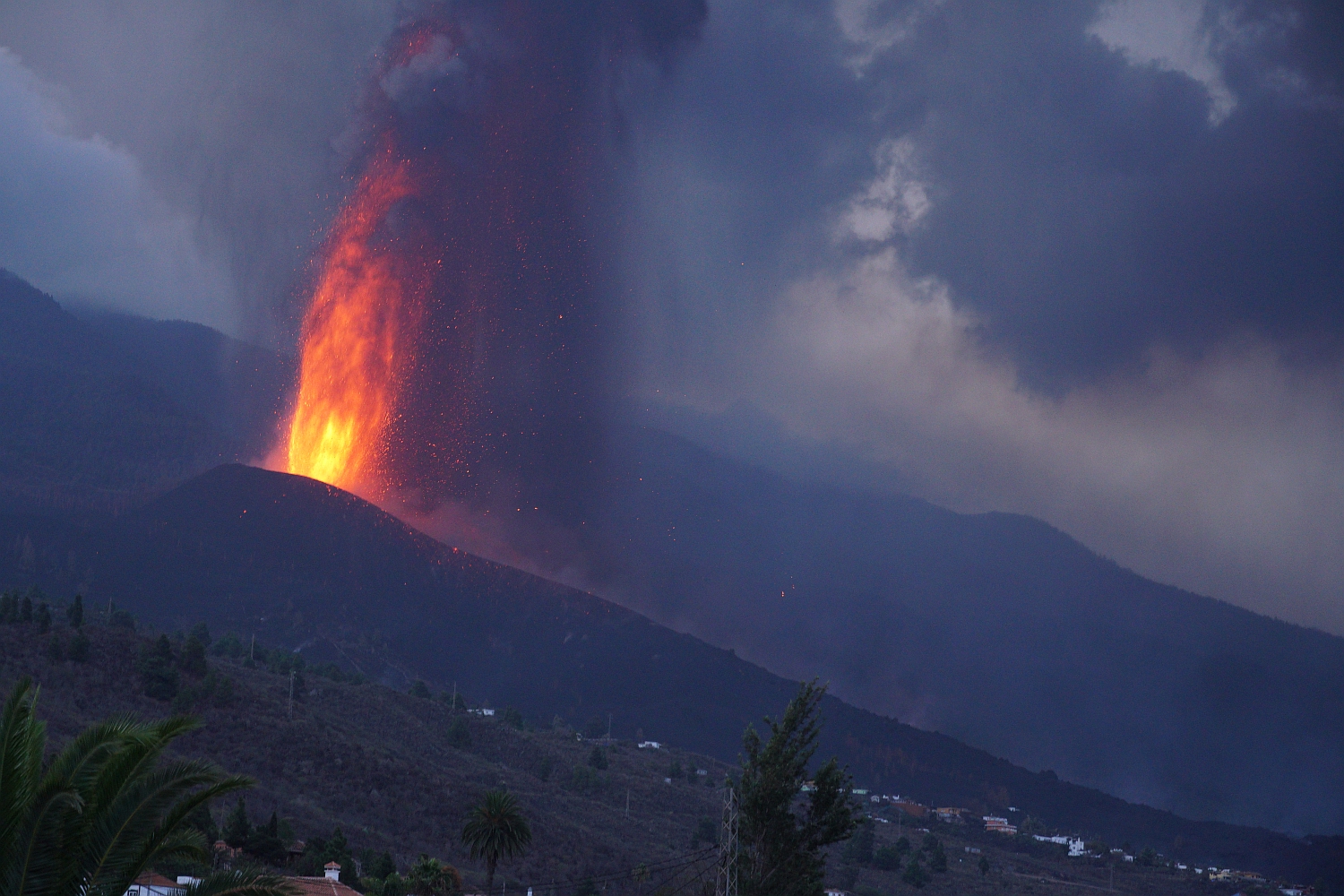 Volcano Cumbre Vieja 