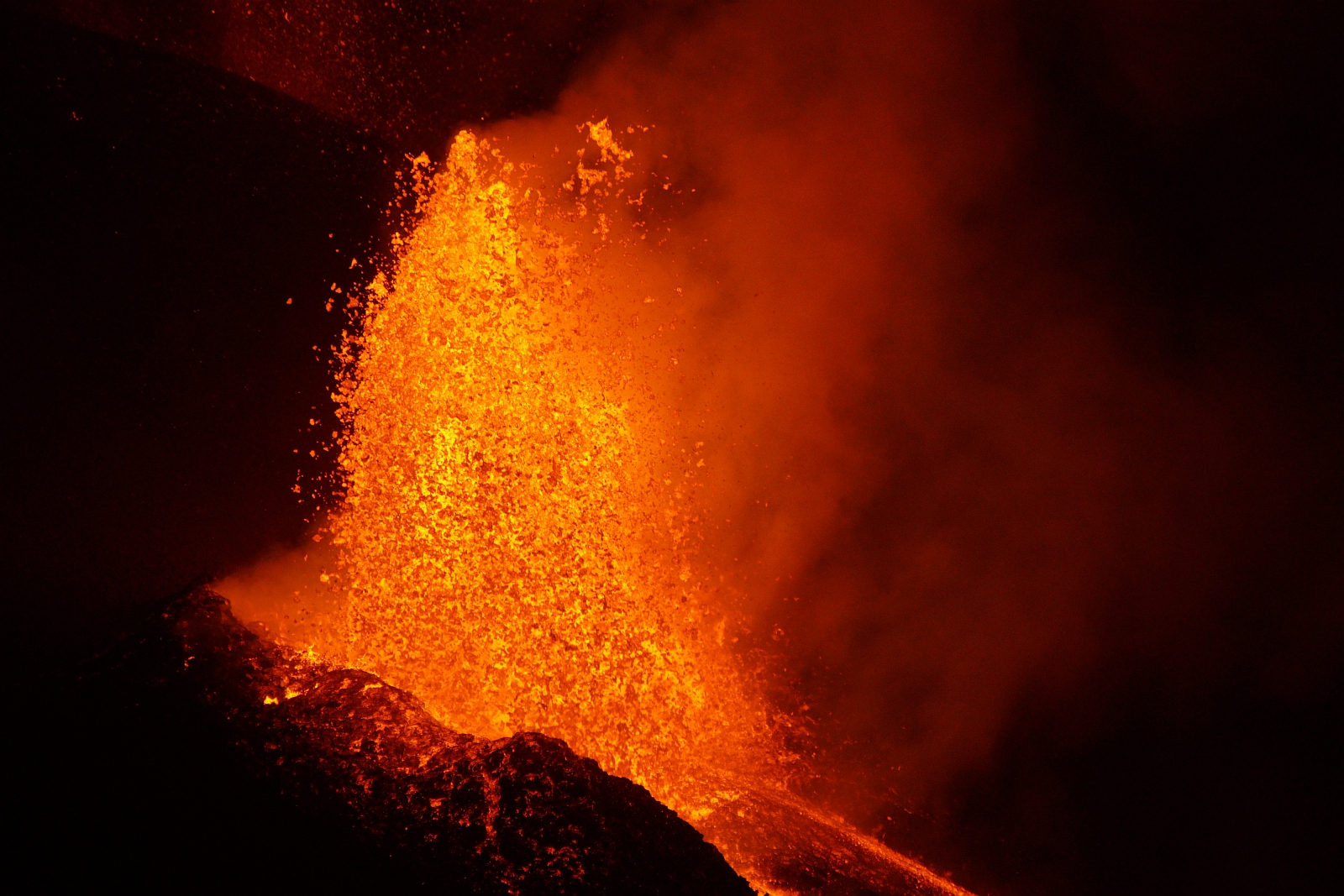 Volcano Cumbre Vieja 