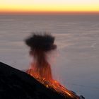 Volcano eruption