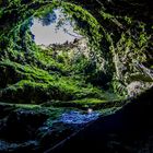 Volcano funnel, Algar do Carvão, Terceira island